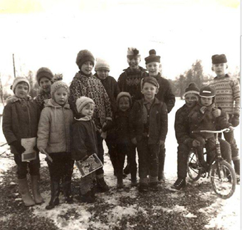 Ungdomarna i Gammelbo på 1960-talet